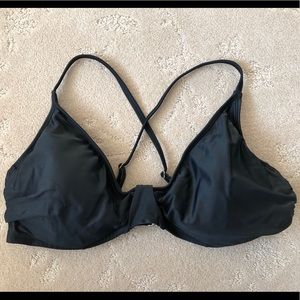 Athleta Black Underwire Bikini Top (38B-C) - NWOT